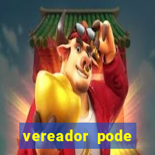 vereador pode patrocinar time de futebol